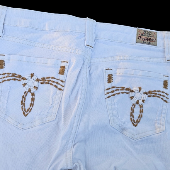Paris Blues Low Rise White Jean - Picture 6 of 7
